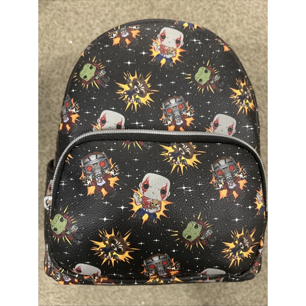 Funko Pop Marvel Guardians Of The Galaxy MINI Backpack Black Pattern May Vary